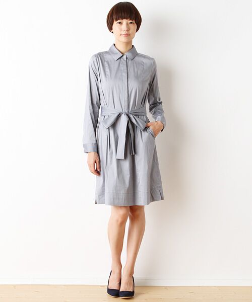 Harriss タカシマヤファッションスクエア 通販 Paypayモール ハリス コットンストレッチブロードシャツワンピース 限定sale Questtono Com