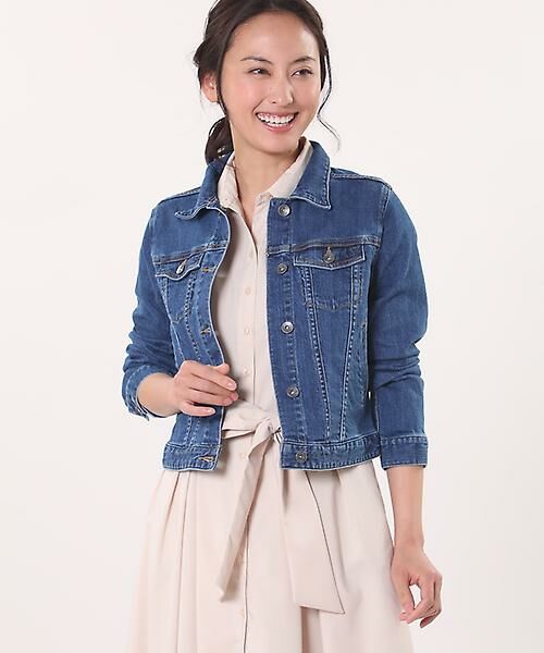 システムで CLEAR IMPRESSION / クリアインプレッション デニムブルゾン タカシマヤファッションスクエア - 通販 - PayPayモール ジャン・デ