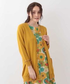 フロントの Jocomomola / ホコモモラ GRANO KNIT デザインニットカーディガン タカシマヤファッションスクエア - 通販 - PayPayモール じカラーで