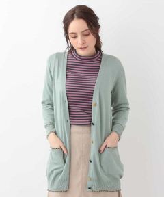 フロントの Jocomomola / ホコモモラ GRANO KNIT デザインニットカーディガン タカシマヤファッションスクエア - 通販 - PayPayモール じカラーで