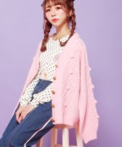 ポイント10倍 Pink House ピンクハウス ニット 茶色 野球 即納特典付き K8digitalservices Com