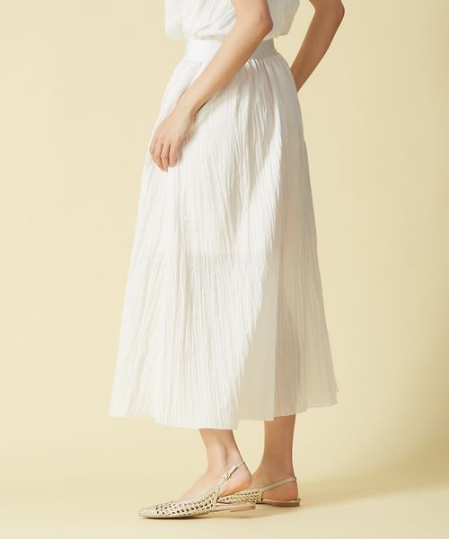 NEWお得 qualite タカシマヤファッションスクエア - 通販 - PayPayモール / カリテ シャドーストライププリーツパンツ 正規店新作