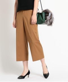 HOT送料無料 INDIVI タカシマヤファッションスクエア - 通販 - PayPayモール / インディヴィ ギャバツイルワイドパンツ 大特価お得