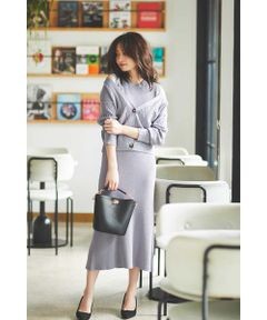 新品正規店 PROPORTION 美人百花掲載|アンサンブルニットワンピース タカシマヤファッションスクエア - 通販 - PayPayモール BODY DRESSING / プロポーションボディドレッシング |steady. 格安最新作