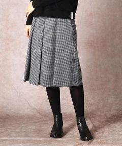 とハリ Comme ボックスプリーツスカート タカシマヤファッションスクエア 通販 Paypayモール Ca コムサ ブリティッシュチェック