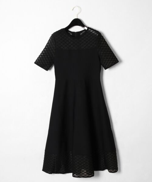 GRACE CONTINENTAL / グレースコンチネンタル シアーニットドレス GRACE CONTINENTAL / グレースコンチネンタル シアーニットドレス