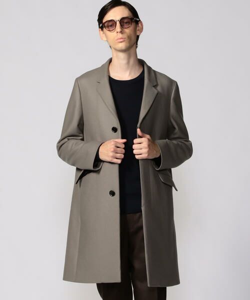 ウール Tomorrowland タカシマヤファッションスクエア 通販 Paypayモール トゥモローランド メルトン チェスターコート メンズ