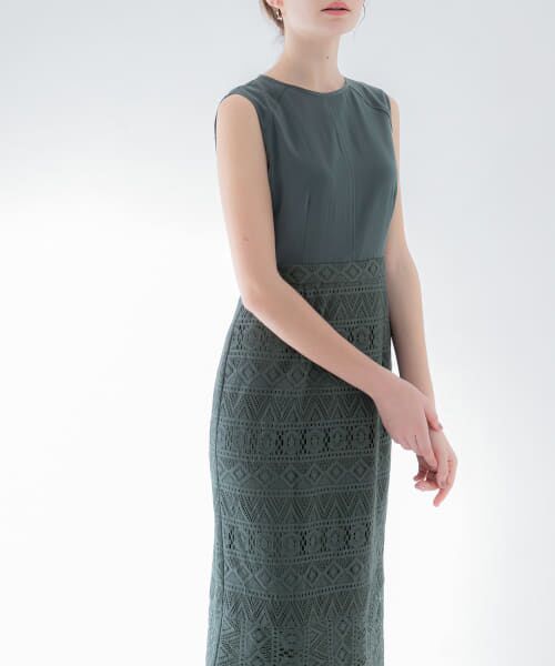 Urban Research アーバンリサーチ Maison 予約中 レーススカートノースリワンピース La