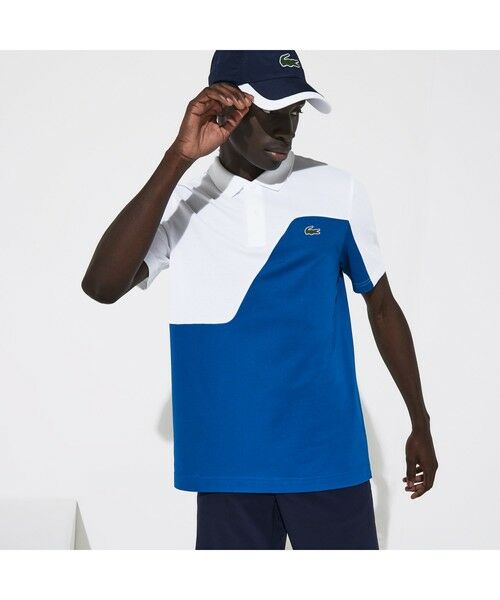 好評新品 LACOSTE / ラコステ ツートーンピケゴルフポロシャツ タカシマヤファッションスクエア - 通販 - PayPayモール 豊富な通販