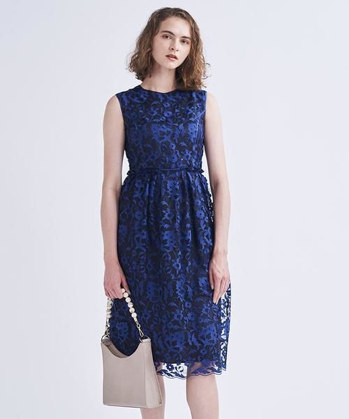 Lanvin En Bleu ランバン オン ブルー フラワーレースワンピース タカシマヤファッションスクエア 通販 Paypayモール