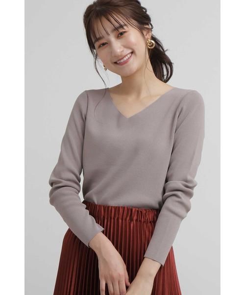 得価正規店 N.Natural Beauty Basic / エヌ ナチュラルビューティーベーシック 総針Vネックニット タカシマヤファッションスクエア - 通販 - PayPayモール 日本製即納