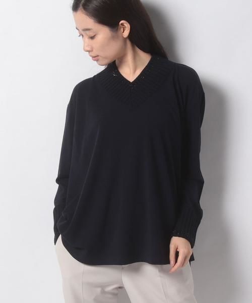 ゆるっと Leilian / レリアン ラメセーター タカシマヤファッションスクエア - 通販 - PayPayモール わせフォー