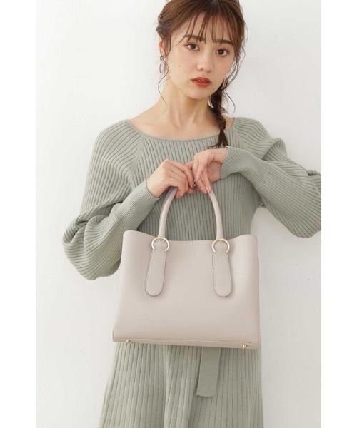 サイトで Proportion 美人百花11月号掲載商品 バックルモチーフトートバッグ タカシマヤファッションスクエア 通販 Paypayモール Body Dressing プロポーションボディドレッシング 堀田茜さん着用 カラー Www Blaskogabyggd Is