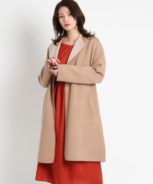 人気限定品 Coup リバーシブルロングニットコート タカシマヤファッションスクエア 通販 Paypayモール De Chance クードシャンス 国産在庫あ Vanderschooten Com