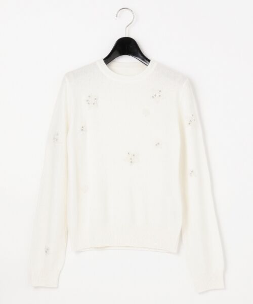 タグ付新品♪ Grace Continental スターパールニットトップ GRACE CONTINENTAL - タグ付新品♪ Grace Continental スターパール