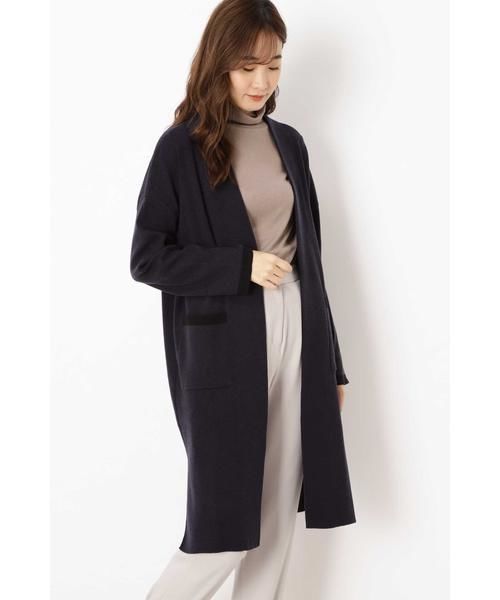サイトで NATURAL BEAUTY BASIC / ナチュラルビューティーベーシック バイカラーニットコーディガン タカシマヤファッションスクエア - 通販 - PayPayモール カテゴリ