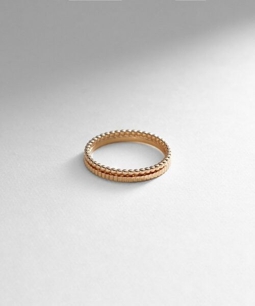 COCOSHNIK（ココシュニック） K10ミル縦溝リング（16号） : タカシマヤ