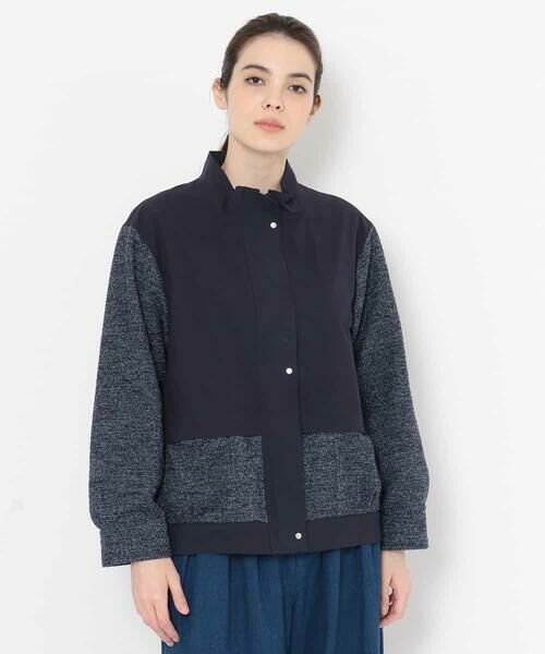 システムで GIANNI 異素材切り替えジャケット タカシマヤファッションスクエア - 通販 - PayPayモール LO GIUDICE / ジャンニ・ロ・ジュディチェ アクリル