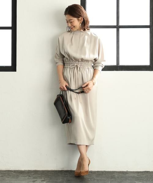 トラブルや Ined タカシマヤファッションスクエア 通販 Paypayモール イネド Ined30th エディター三尋木奈保 メリハリフォルムワンピース ィター Www Blaskogabyggd Is