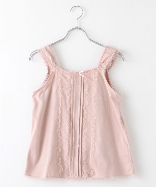 新しい到着 Pink House ピンクハウス チュチュチュール使いキャミソール 国内配送 Artmedia Ba