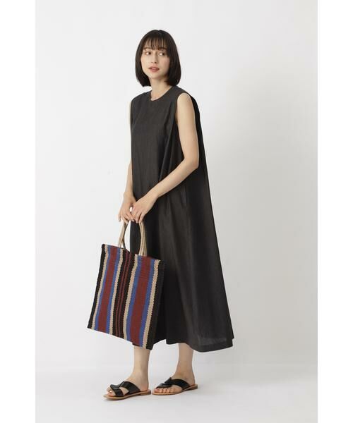 人気本物保証 HUMAN WOMAN / ヒューマンウーマン ◆PE/レーヨンリネンワンピース タカシマヤファッションスクエア - 通販 - PayPayモール 豊富な大得価