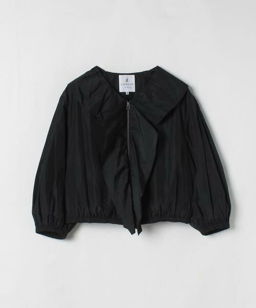 人気国産 LANVIN en Bleu / ランバン オン ブルー フロントフリルZIPジャケット タカシマヤファッションスクエア - 通販 - PayPayモール 好評