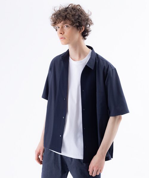 35 割引レビュー高評価の商品 Abahouse アバハウス Evalet T C素材 ラッセル 半袖シャツ シャツ カジュアルシャツ メンズファッション ファッション Europeancubicles Com