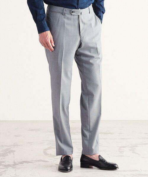シリーズの⊘ TOMORROWLAND Ermenegild Zegna Amezing タカシマヤファッションスクエア - 通販 - PayPayモール / トゥモローランド 仕様変更 Super150'sトロピカルウール ゴムシャーリングパンツ にはゴムシ