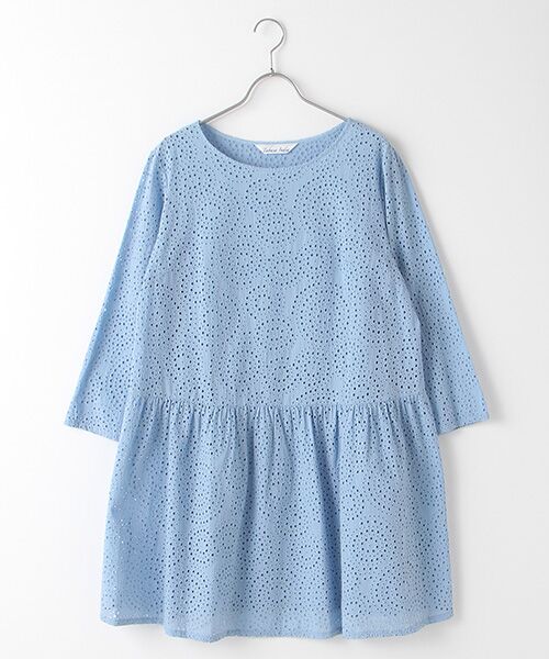 TABASA / タバサ サークルカットワーク刺繍チュニック :0000100588G0711FAS016:タカシマヤファッションスクエア - 通販  - Yahoo!ショッピング