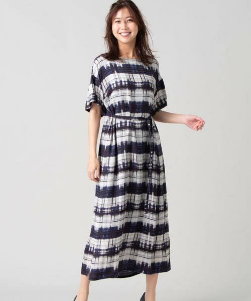 により Leilian ボーダーワンピ−ス タカシマヤファッションスクエア - 通販 - PayPayモール PLUS HOUSE / レリアンプラスハウス ▔ただいてお