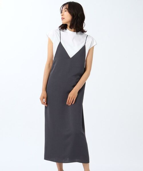 安いお得 UNTITLED / アンタイトル 「L」ナローサテンキャミワンピース タカシマヤファッションスクエア - 通販 - PayPayモール 即納好評