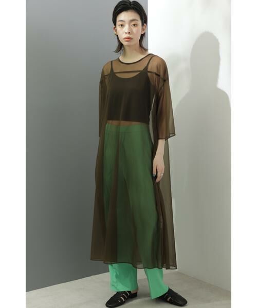 クリアランス店舗 Rose Bud ローズ バッド シアーロングワンピース クリアランス廉価 Ssl Daikyogo Or Jp