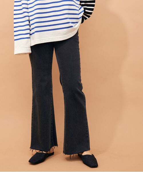 パンツ ADAM EASTCOAST CROP FLARE-THUNDERSTRUCK タカシマヤ