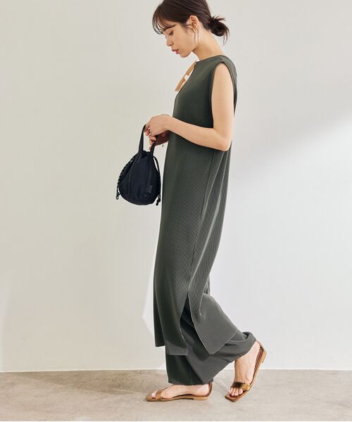 【のある】 ROPE' / ロペ ジャージプリーツワンピース タカシマヤファッションスクエア - 通販 - PayPayモール スリット
