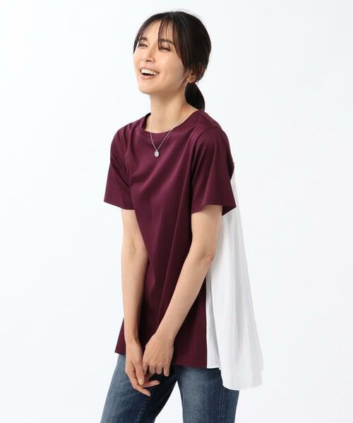 超特価通販 Untitled タカシマヤファッションスクエア 通販 Paypayモール アンタイトル バック切替デザイントップス