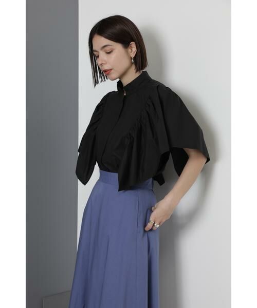 即納豊富な ROSE BUD / ローズ バッド ラッフルスリーブシャツ タカシマヤファッションスクエア - 通販 - PayPayモール 100%新品新品