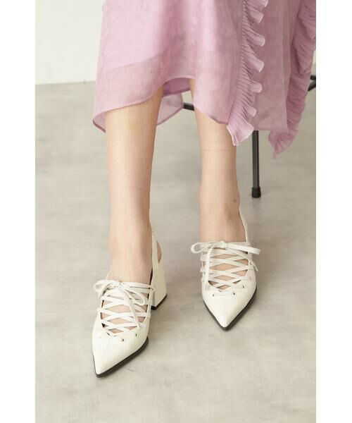 JILLSTUART / ジルスチュアート ◇レースアップミュール ...