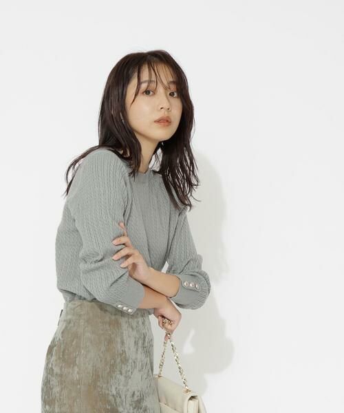あしらって NATURAL BEAUTY BASIC / ナチュラルビューティーベーシック ミニケーブルニット タカシマヤファッションスクエア - 通販 - PayPayモール とサイズガ
