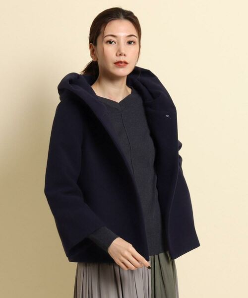 ライトグリ Dessin タカシマヤファッションスクエア - 通販 - PayPayモール / デッサン 襟ボリュームテントラインジャケット らかな