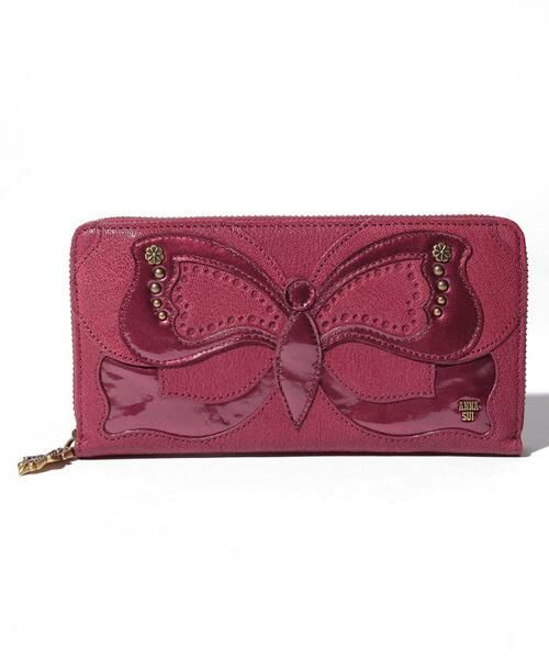 ANNA SUI / アナスイ ビッグバタフライ ラウンド長財布