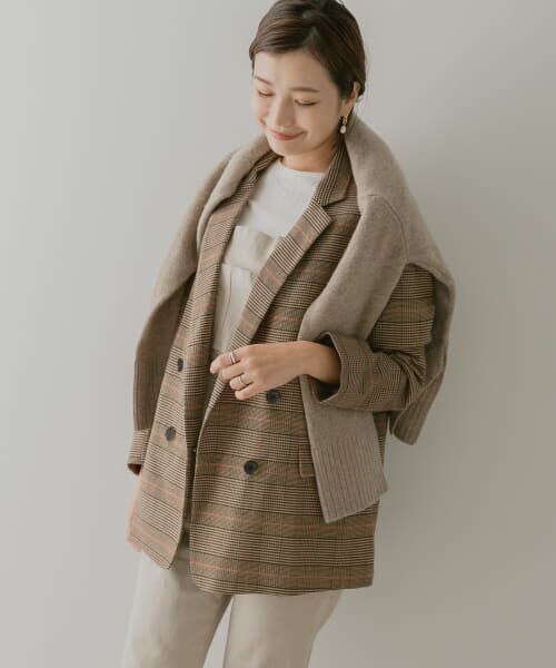 爆買い在庫 URBAN F by ROSSO チェックダブルテーラードジャケット タカシマヤファッションスクエア - 通販 - PayPayモール RESEARCH ROSSO / アーバンリサーチ ロッソ 超歓迎新作