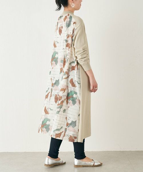 直販特売中 Beardsley ビアズリー 後ろ地図柄ニットワンピース 新作予約 Ssl Daikyogo Or Jp