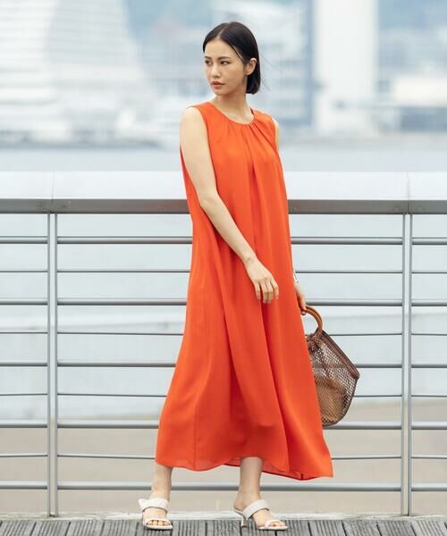 低価NEW ESSEN.LAUTREAMONT LINEN DRESS リネンワンピース YxPzM