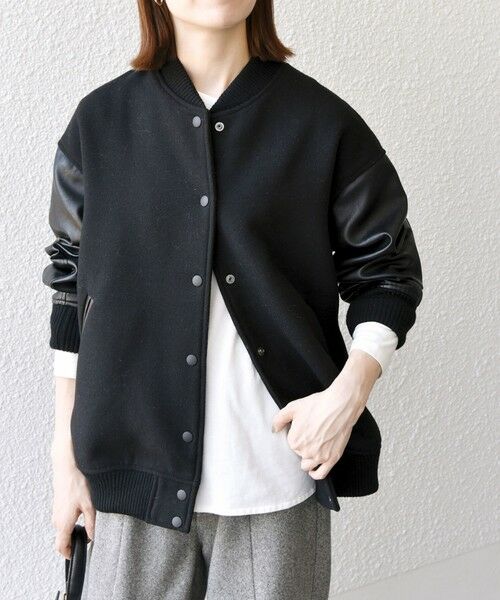 新品★SHIPS any バーシティ ジャケット SHIPS（シップス） 【WEB限定】SHIPS any: バーシティ ジャケット 25AW