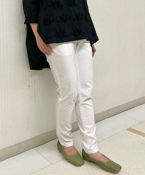 BEARDSLEY / ビアズリー 《3サイズ展開》綿タックスリムパンツ
