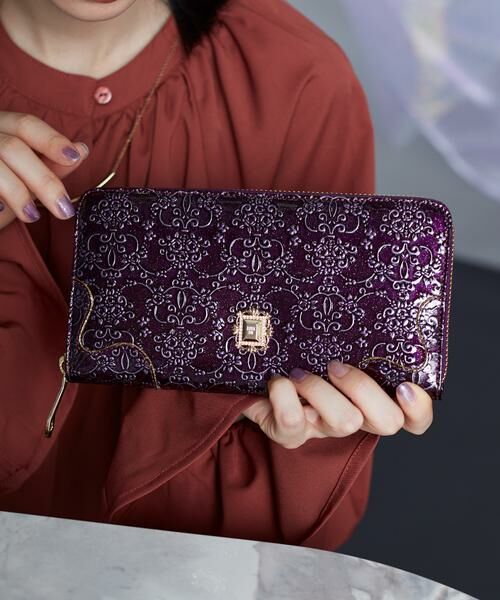 ANNA SUI / アナスイ ルーミー ラウンドファスナー長財布