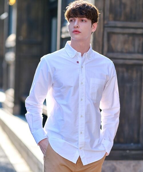 DRESSTERIOR（ドレステリア） オックスフォード ラウンドカラーシャツ