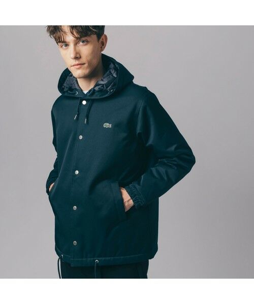 LACOSTE（ラコステ） フード付きコーチジャケット : タカシマヤ