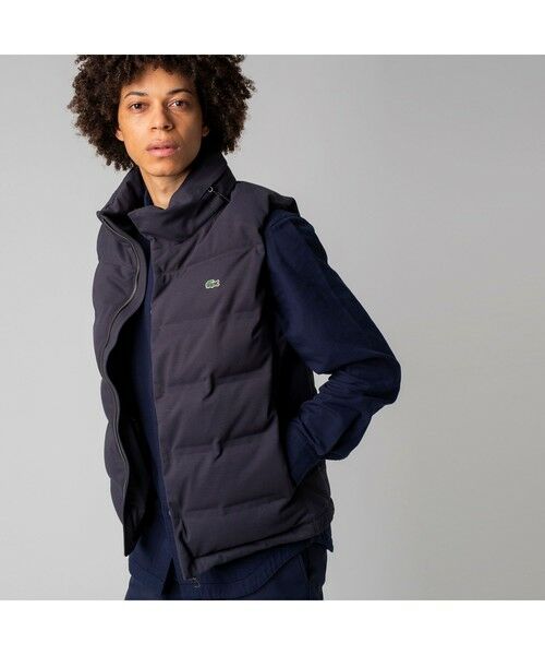 LACOSTE ラコステ ピケダウンベスト