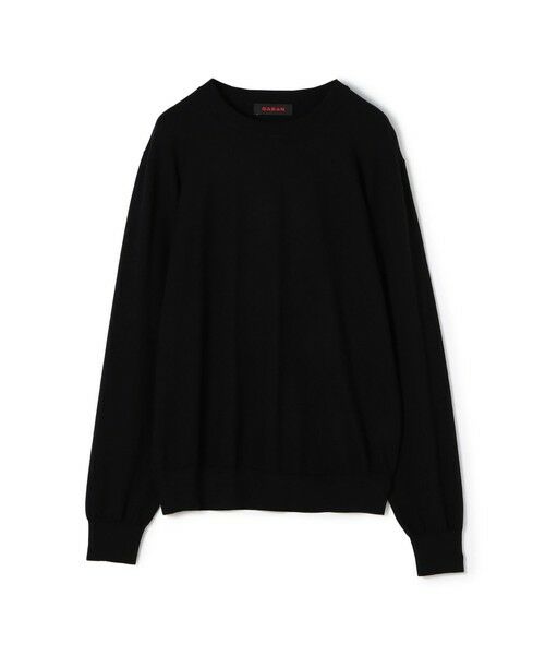 【美品】CABaN コットンカシミヤ プレーンクルーネックプルオーバー CABaN コットンカシミヤ クルーネックプルオーバー | CABaN